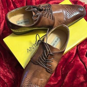 Classic Brown Derby Shoes